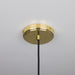 Mullan Lighting - MLP483POLBRS - One Light Pendant - Nahla - Polished Brass