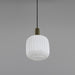 Mullan Lighting - MLP483POLBRSOP - One Light Pendant - Nahla - Polished Brass