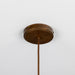 Mullan Lighting - MLP484ANTBRS - One Light Pendant - Nehir - Antique Brass