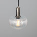 Mullan Lighting - MLP484ANTSLV - One Light Pendant - Nehir - Antique Silver