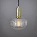 Mullan Lighting - MLP484POLBRS - One Light Pendant - Nehir - Polished Brass