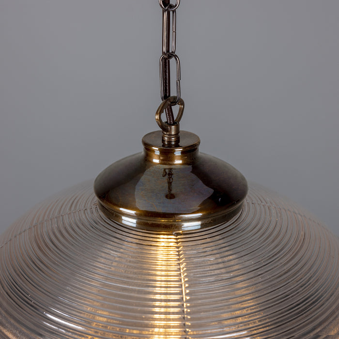 Mullan Lighting - MLP491ANTBRS - One Light Pendant - Ozark - Antique Brass