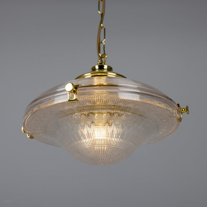 Mullan Lighting - MLP491POLBRS - One Light Pendant - Ozark - Polished Brass