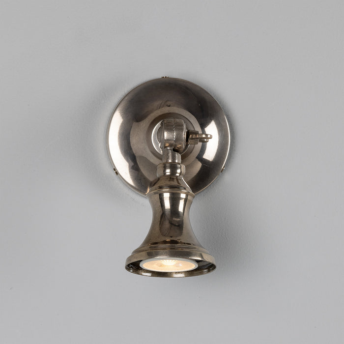 Mullan Lighting - MLSL010ANTSLV - One Light Spot Light - Accra - Antique Silver