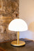 Mullan Lighting - MLTL080SATBRS - One Light Table Lamp - Champignon - Satin Brass