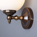 Mullan Lighting - MLWL014ANTBRS - One Light Wall Sconce - Cloghan - Antique Brass