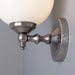Mullan Lighting - MLWL014ANTSLV - One Light Wall Sconce - Cloghan - Antique Silver
