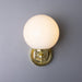 Mullan Lighting - MLWL014POLBRS - One Light Wall Sconce - Cloghan - Polished Brass