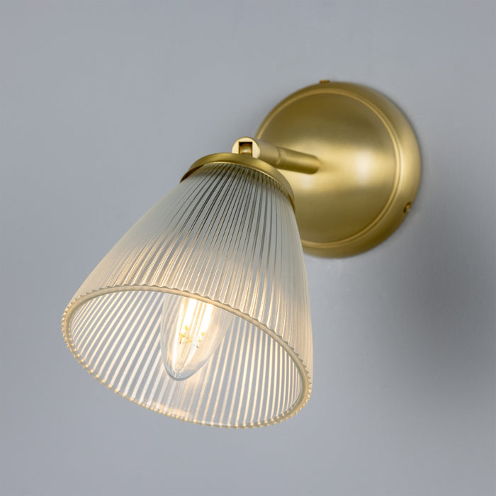 Mullan Lighting - MLWL144SATBRS - One Light Wall Sconce - Gadar - Satin Brass