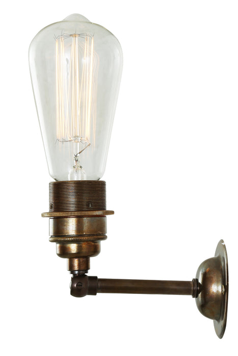 Mullan Lighting - MLWL155ANTBRS - One Light Wall Sconce - Lome - Antique Brass