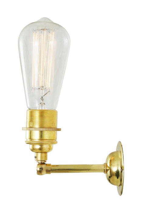 Mullan Lighting - MLWL155POLBRS - One Light Wall Sconce - Lome - Polished Brass