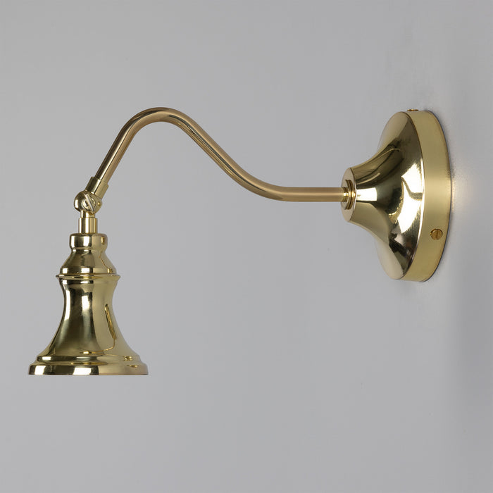 Mullan Lighting - MLWL179POLBRS - One Light Spot Light - Kent - Polished Brass