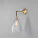 Mullan Lighting - MLWL190SATBRS - One Light Wall Sconce - Fend - Satin Brass