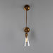 Mullan Lighting - MLWL199ANTBRS - One Light Wall Sconce - Rigale - Antique Brass
