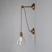 Mullan Lighting - MLWL199ANTBRS - One Light Wall Sconce - Rigale - Antique Brass