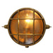Mullan Lighting - MLWL216NATBRS - One Light Bulkhead - Ergo - Natural Brass