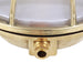 Mullan Lighting - MLWL216RAWBRS - One Light Bulkhead - Ergo - Raw Brass