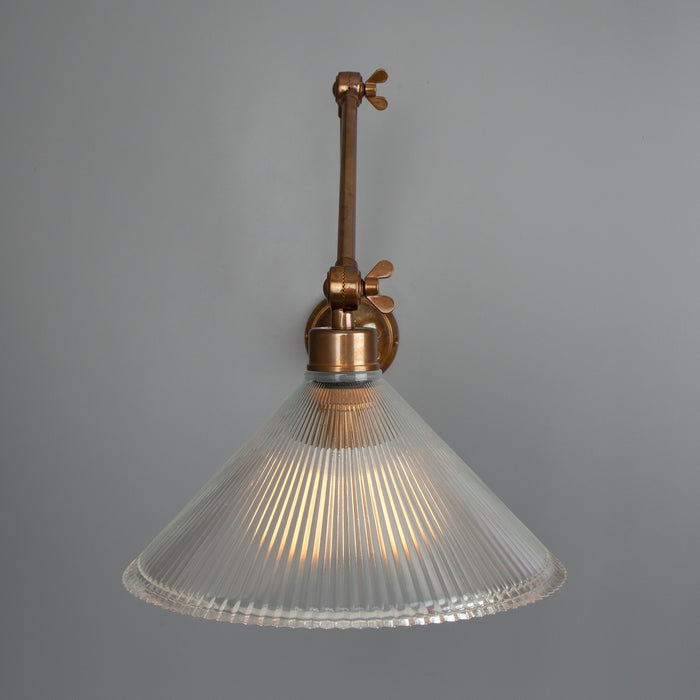Mullan Lighting - MLWL221ANTBRS - One Light Wall Sconce - Rebell - Antique Brass