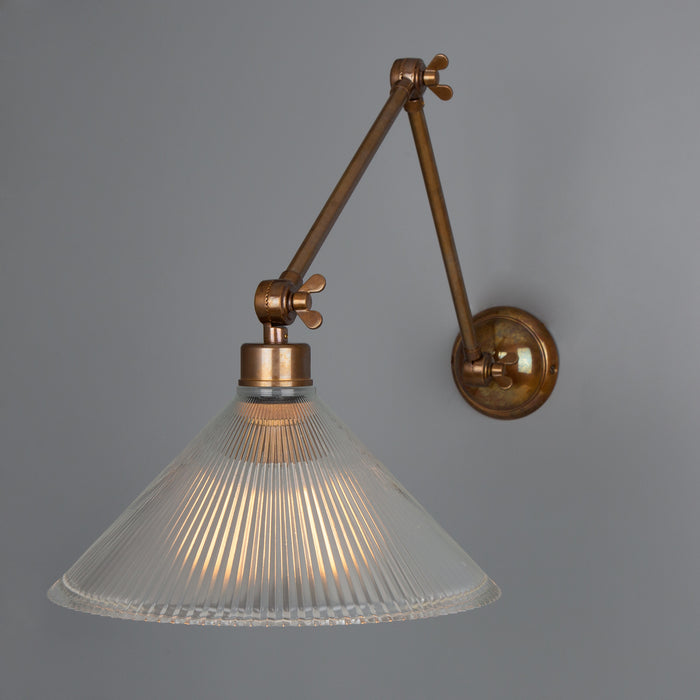Mullan Lighting - MLWL221ANTBRS - One Light Wall Sconce - Rebell - Antique Brass