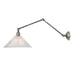Mullan Lighting - MLWL221ANTSLV - One Light Wall Sconce - Rebell - Antique Silver