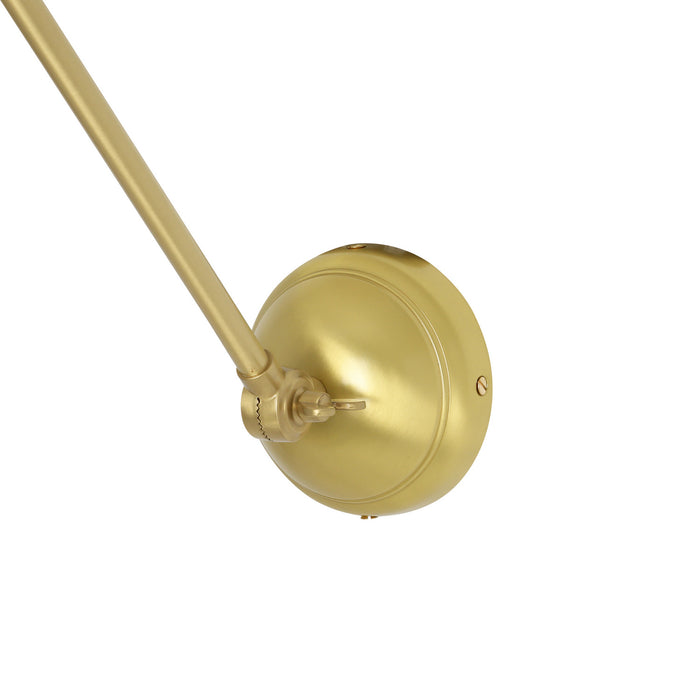 Mullan Lighting - MLWL221SATBRS - One Light Wall Sconce - Rebell - Satin Brass