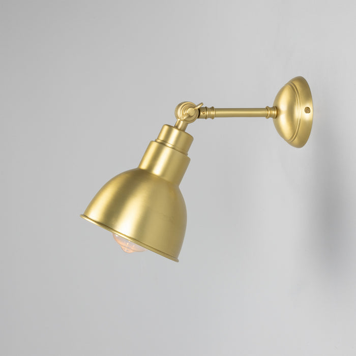 Mullan Lighting - MLWL226SATBRS - One Light Wall Sconce - Baku - Satin Brass
