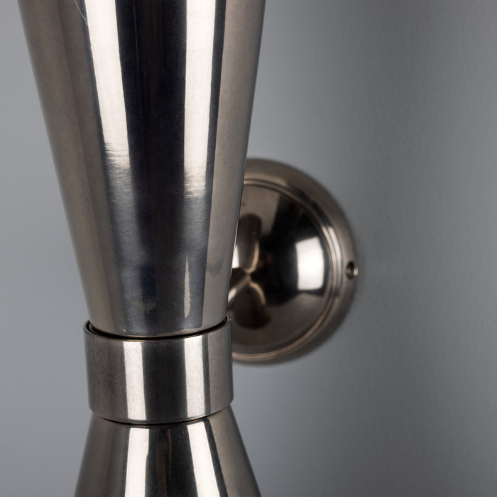 Mullan Lighting - MLWL229ANTSLV - Two Light Wall Sconce - Amias - Antique Silver