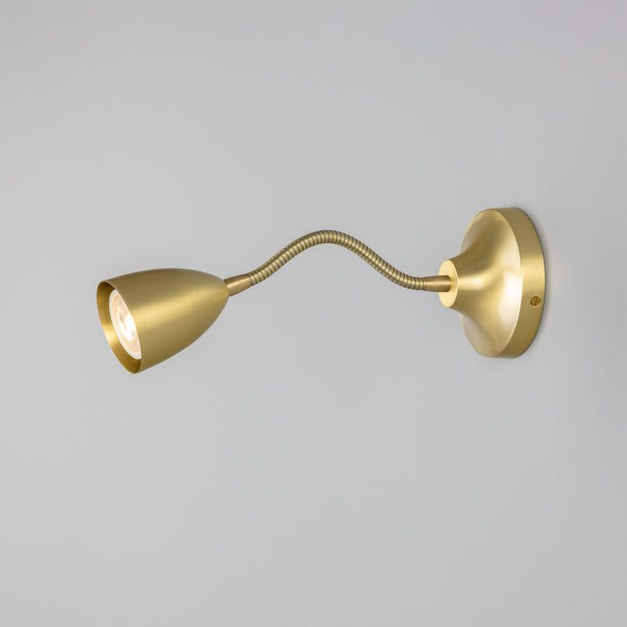 Mullan Lighting - MLWL230SATBRS - One Light Wall Sconce - Sydney - Satin Brass