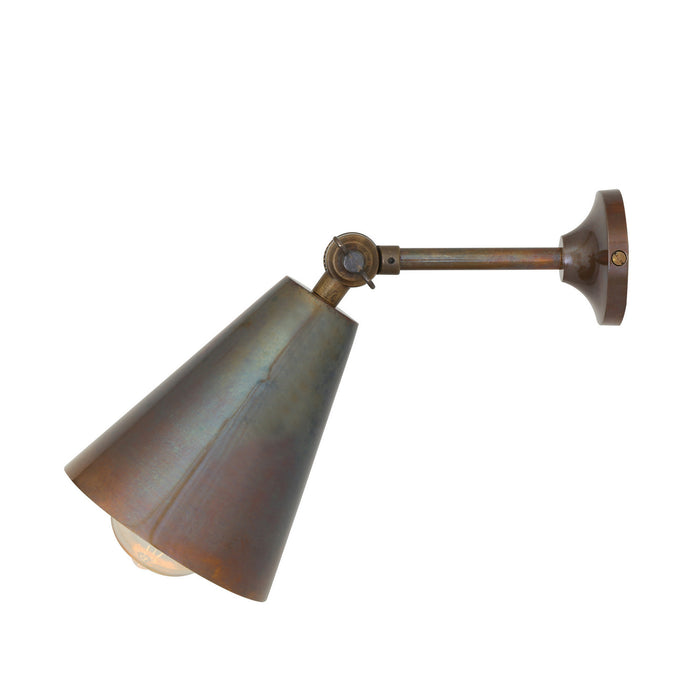 Mullan Lighting - MLWL237ANTBRS - One Light Wall Sconce - Moya - Antique Brass