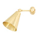 Mullan Lighting - MLWL237POLBRS - One Light Wall Sconce - Moya - Polished Brass