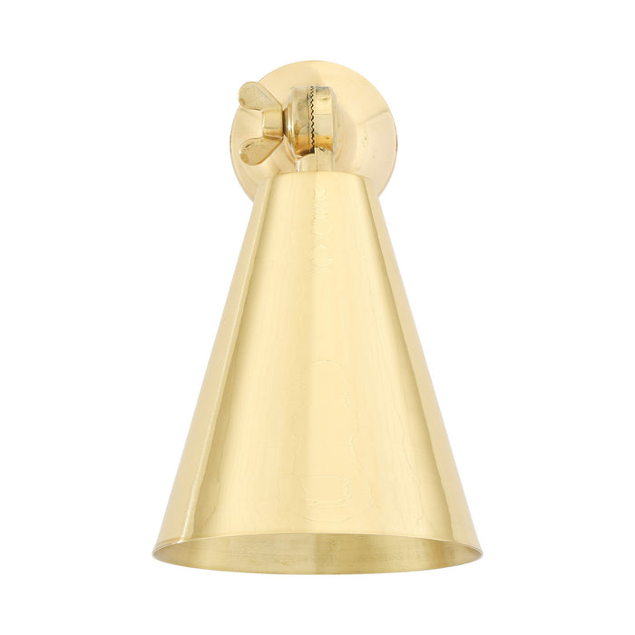 Mullan Lighting - MLWL237POLBRS - One Light Wall Sconce - Moya - Polished Brass