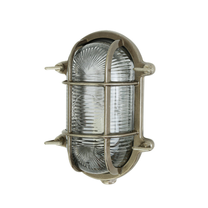 Mullan Lighting - MLWL326ANTSLV - One Light Bulkhead - Ruben - Antique Silver