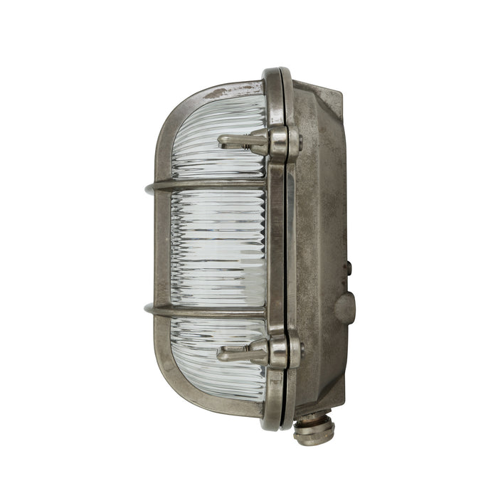 Mullan Lighting - MLWL326ANTSLV - One Light Bulkhead - Ruben - Antique Silver