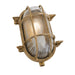 Mullan Lighting - MLWL326NATBRS - One Light Bulkhead - Ruben - Natural Brass