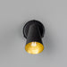 Mullan Lighting - MLWL332PCMBK - One Light Wall Sconce - Cashel - Matt Black / Brass Inner