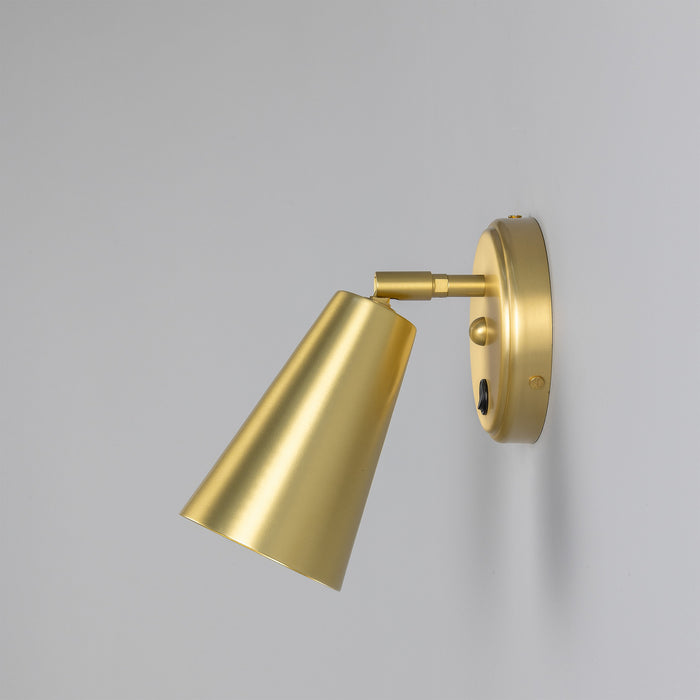 Mullan Lighting - MLWL332SATBRS - One Light Wall Sconce - Cashel - Satin Brass