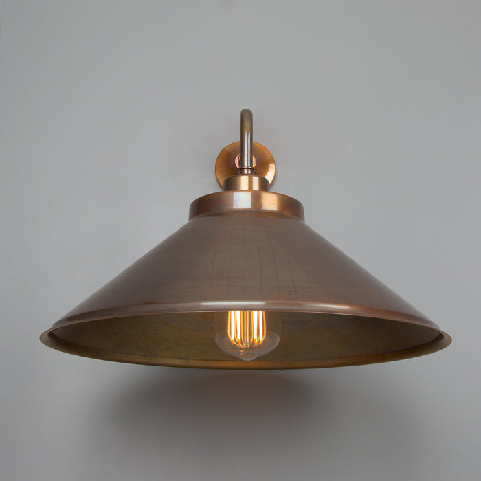 Mullan Lighting - MLWL365ANTBRS - One Light Wall Sconce - Rio - Antique Brass