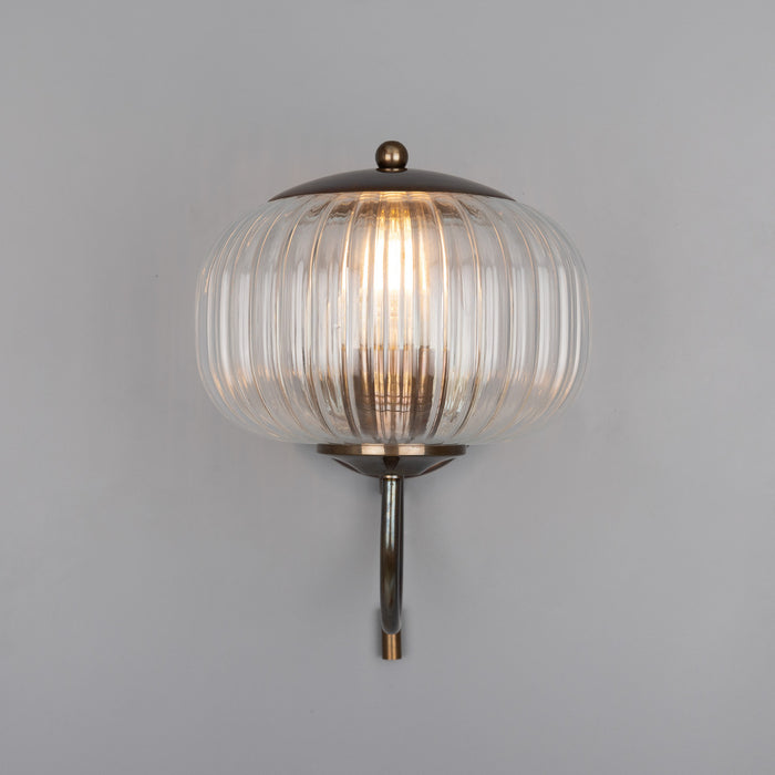 Mullan Lighting - MLWL439ANTBRS - One Light Wall Sconce - Nehir - Antique Brass