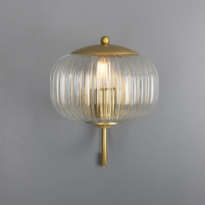 Mullan Lighting - MLWL439SATBRS - One Light Wall Sconce - Nehir - Satin Brass