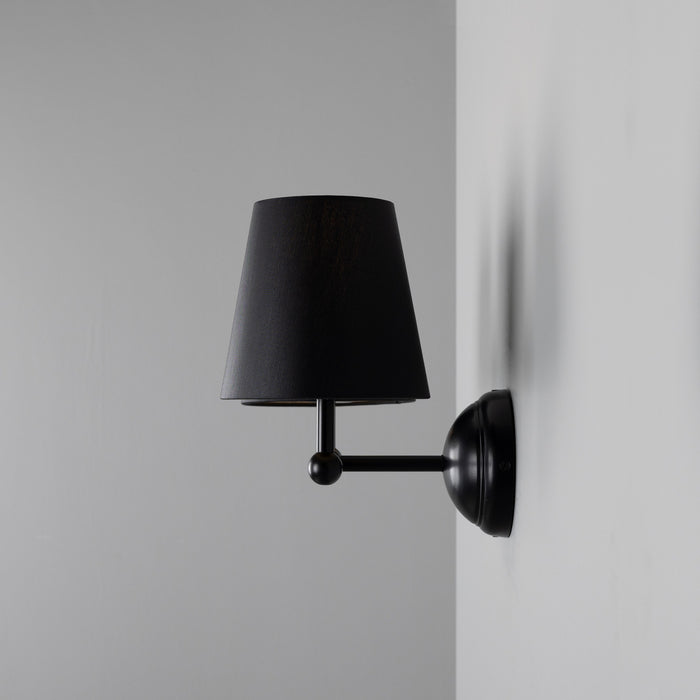 Mullan Lighting - MLWL447PCMBK/MLFS012BLK - Two Light Wall Sconce - Busan - Matte Black