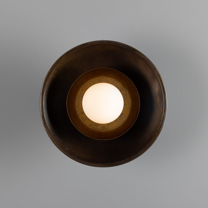 Mullan Lighting - MLWL448ANTBRSOP - One Light Wall Sconce - Marrakesh - Antique Brass