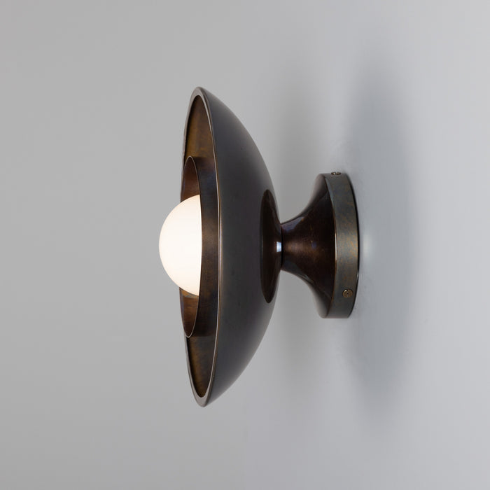 Mullan Lighting - MLWL448ANTBRSOP - One Light Wall Sconce - Marrakesh - Antique Brass