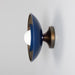 Mullan Lighting - MLWL448ANTBRSPCMSBOP - One Light Wall Sconce - Marrakesh - Antique Brass & Sapphire Blue
