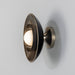 Mullan Lighting - MLWL448ANTSLVPCMBKOP - One Light Wall Sconce - Marrakesh - Antique Silver & Matte Black