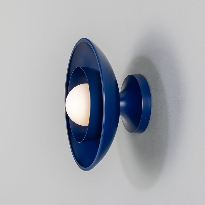 Mullan Lighting - MLWL448PCMSBOP - One Light Wall Sconce - Marrakesh - Sapphire Blue