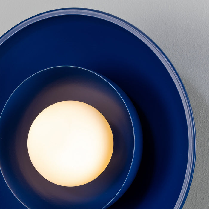 Mullan Lighting - MLWL448PCMSBOP - One Light Wall Sconce - Marrakesh - Sapphire Blue