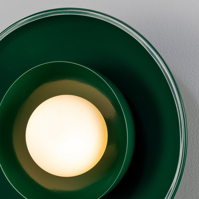 Mullan Lighting - MLWL448PCRGROP - One Light Wall Sconce - Marrakesh - Racing Green