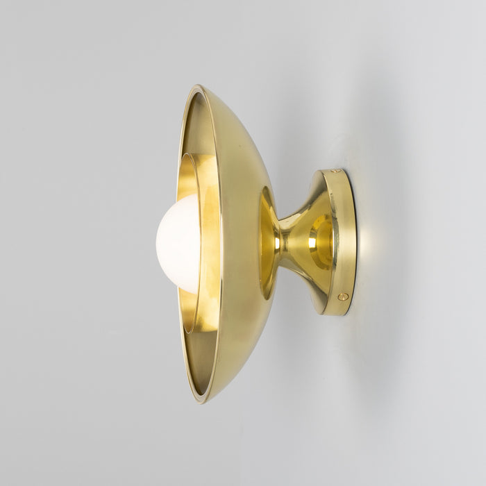 Mullan Lighting - MLWL448POLBRSOP - One Light Wall Sconce - Marrakesh - Polished Brass