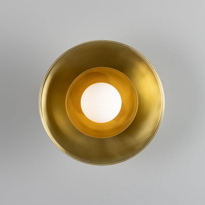 Mullan Lighting - MLWL448POLBRSOP - One Light Wall Sconce - Marrakesh - Polished Brass