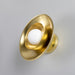 Mullan Lighting - MLWL448POLBRSOP - One Light Wall Sconce - Marrakesh - Polished Brass